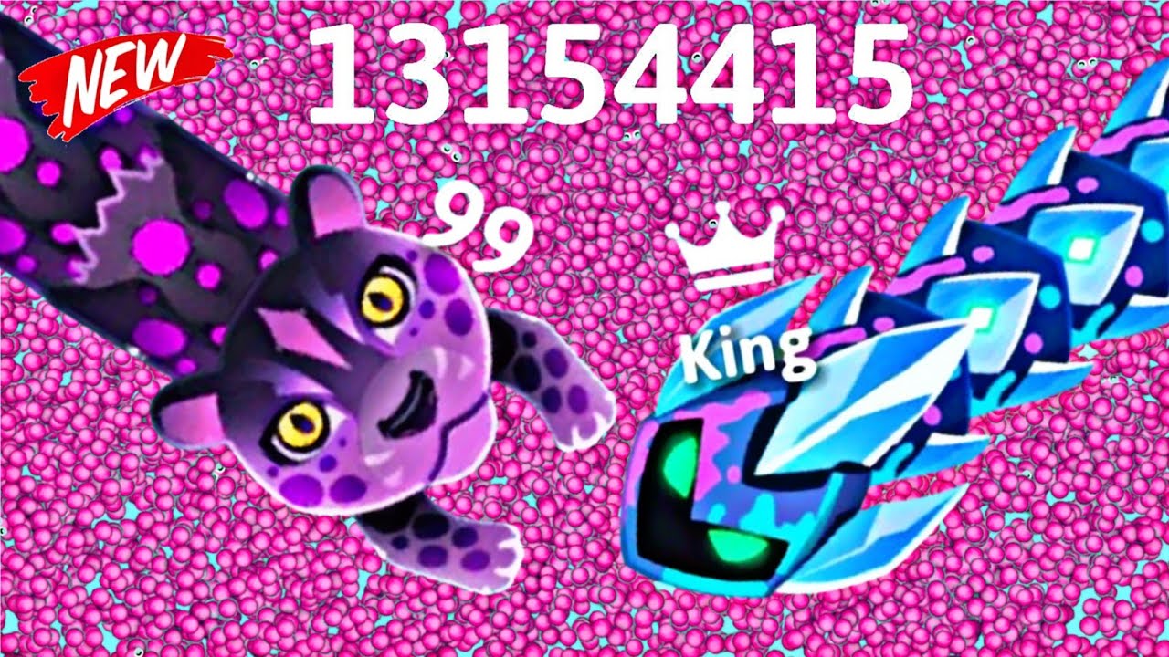 SNAKE IO GAME THE INKSHADE SNAKE Vs MISHIPESHU SNAKE The Best Top01 Snake Battle Snake.io🐍 #gameplay