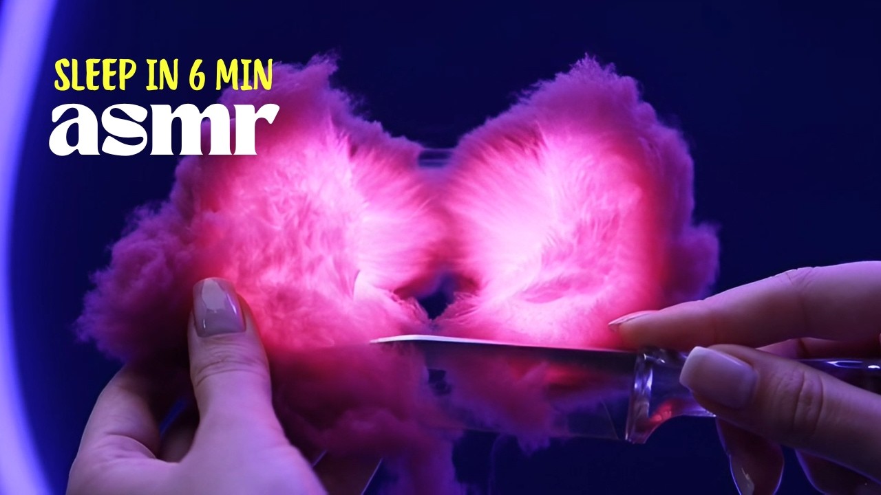 Satisfying Cloud Cutting ASMR ✨ Soft Sounds for Deep Relaxation (4K)