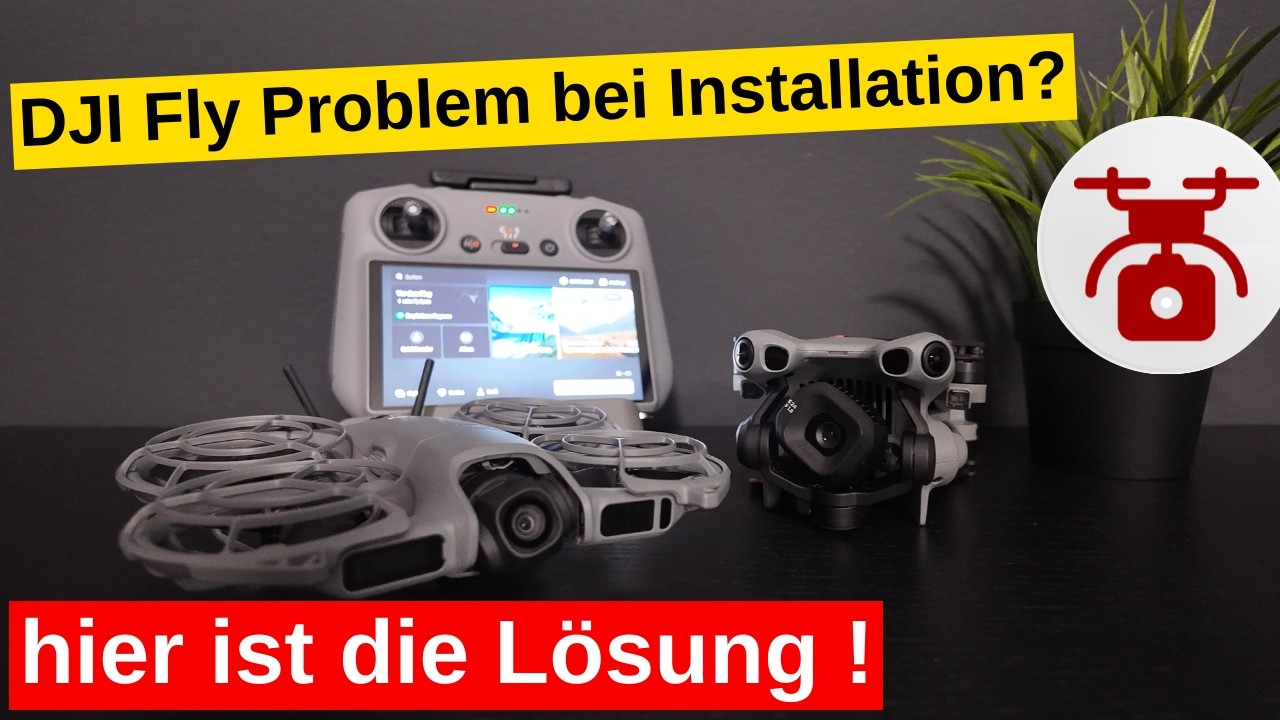 DJI Fly App Update & DJI RC2 Firmware Speicherplatz Problem gelöst