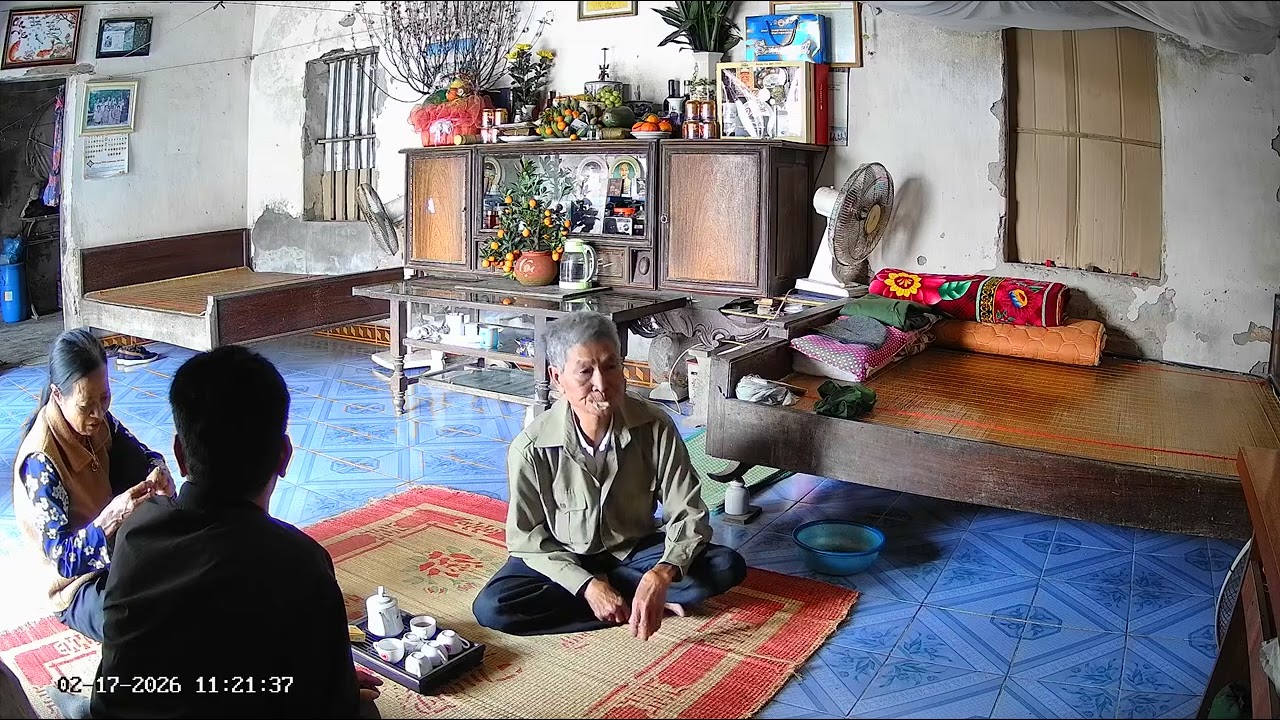 Ông chú Quyên - Em Huân đến chúc Tết Bố năm Bính Ngọ 2026 #tet #bo #me #nha #giadinh #hanhphuc #love
