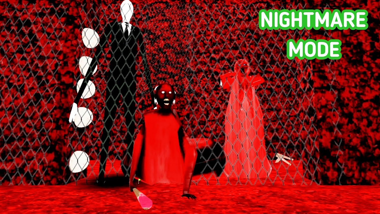 Granny The Obby Remake || Nightmare Mode Full Gameplay
