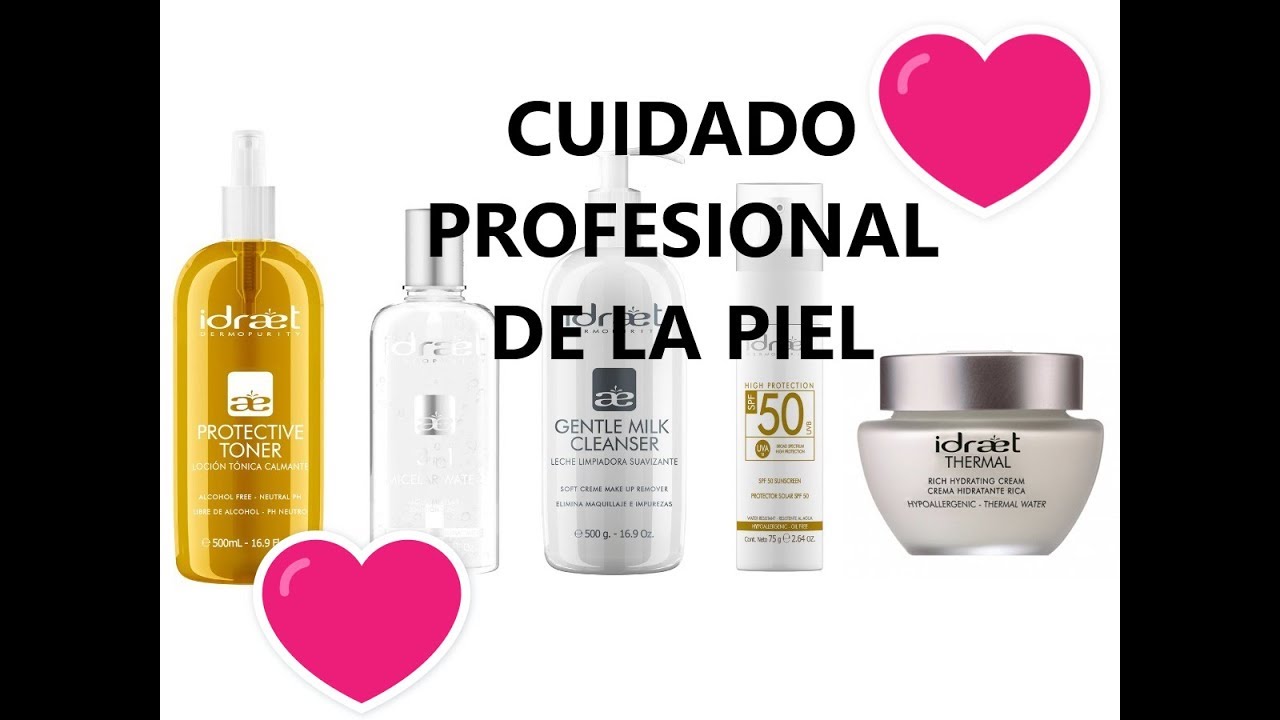 Reseña productos Idraet - cuidado profesional de la piel