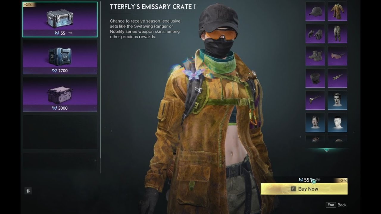Once Human - Butterfly Emissary Crates - Bulk Open 20