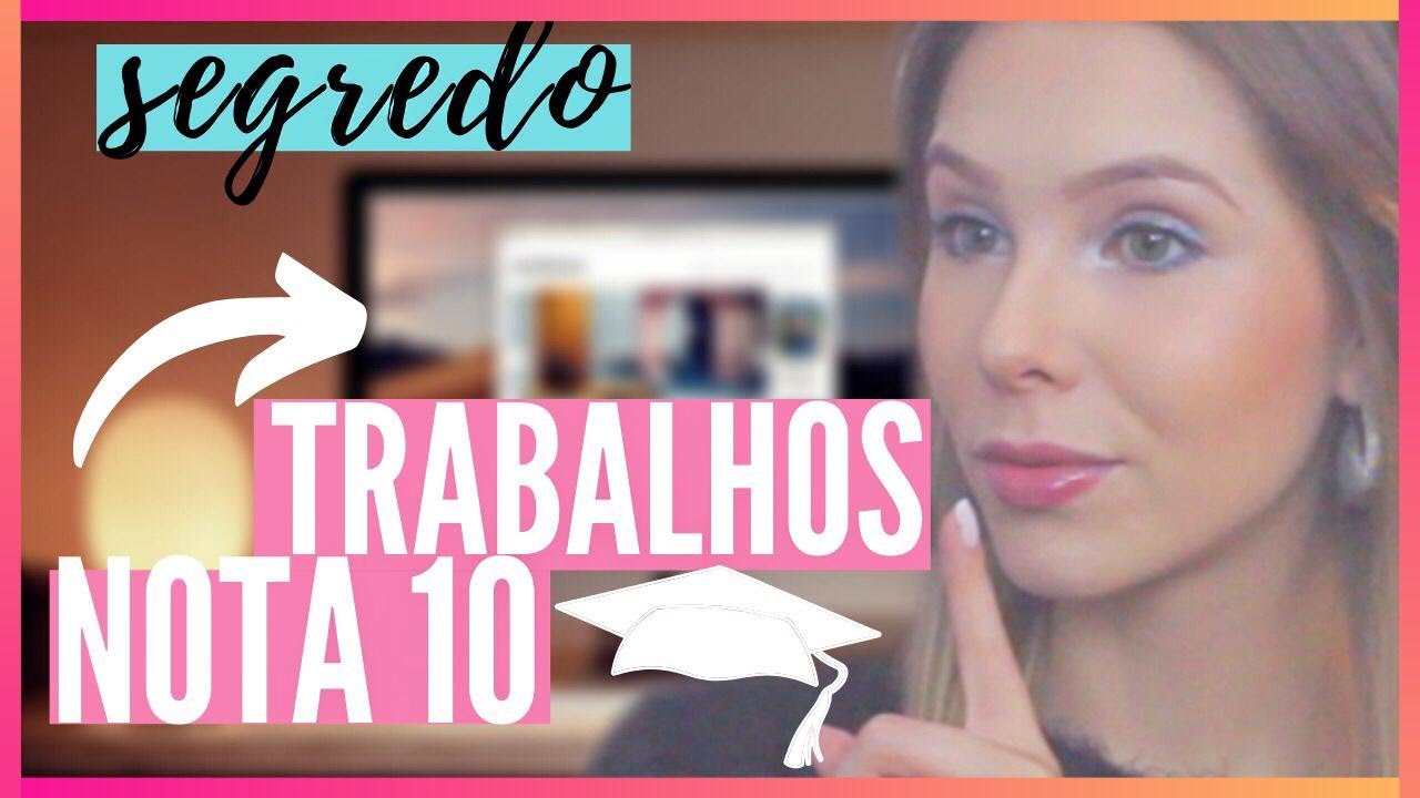 COMO FAZER TRABALHOS *EM VÍDEO* PARA ESCOLA/FACULDADE 😍 By Larissa Mocellin