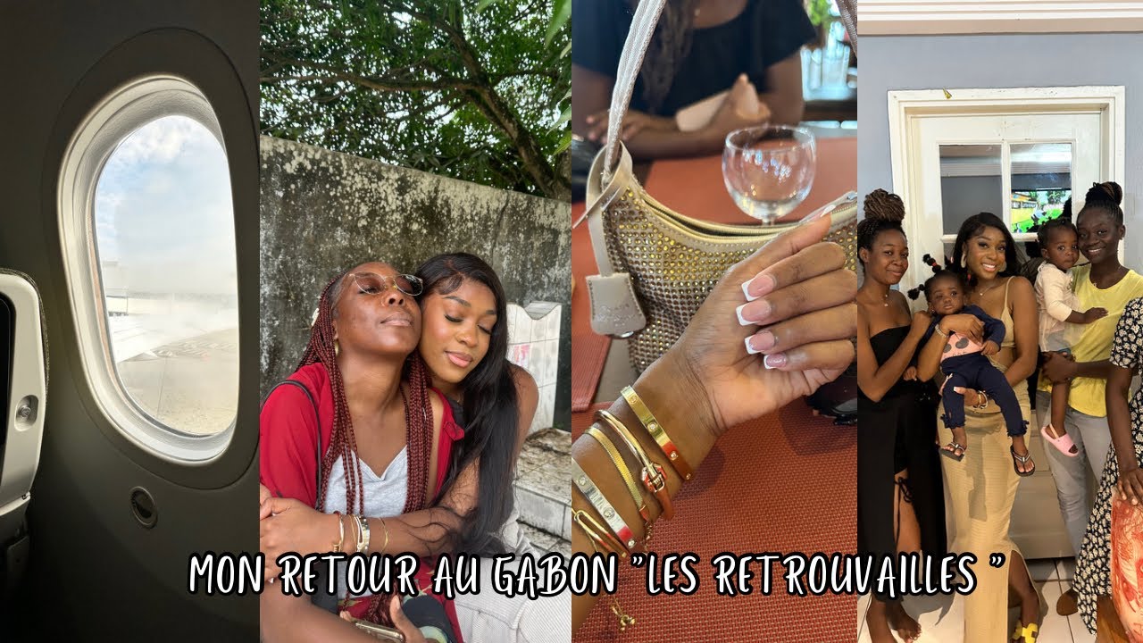 VLOG GABON PARTIE 1| MON RETOUR AU GABON 