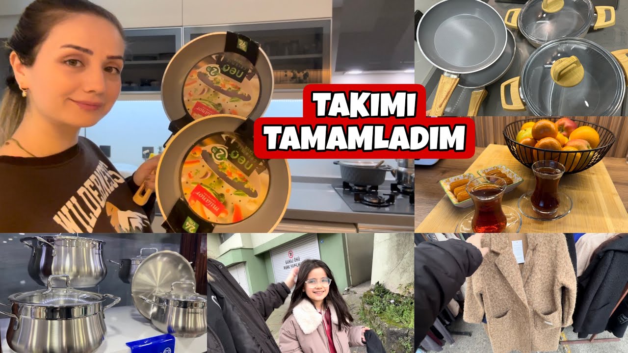İHTİYACIM VARDI YENİLEDİM😍BİR TENCERE TAKIMINDA GÖZÜM KALDI🤭JAPON PAZARINA NELER GELMİŞ❓SOSYETE😇VLOG