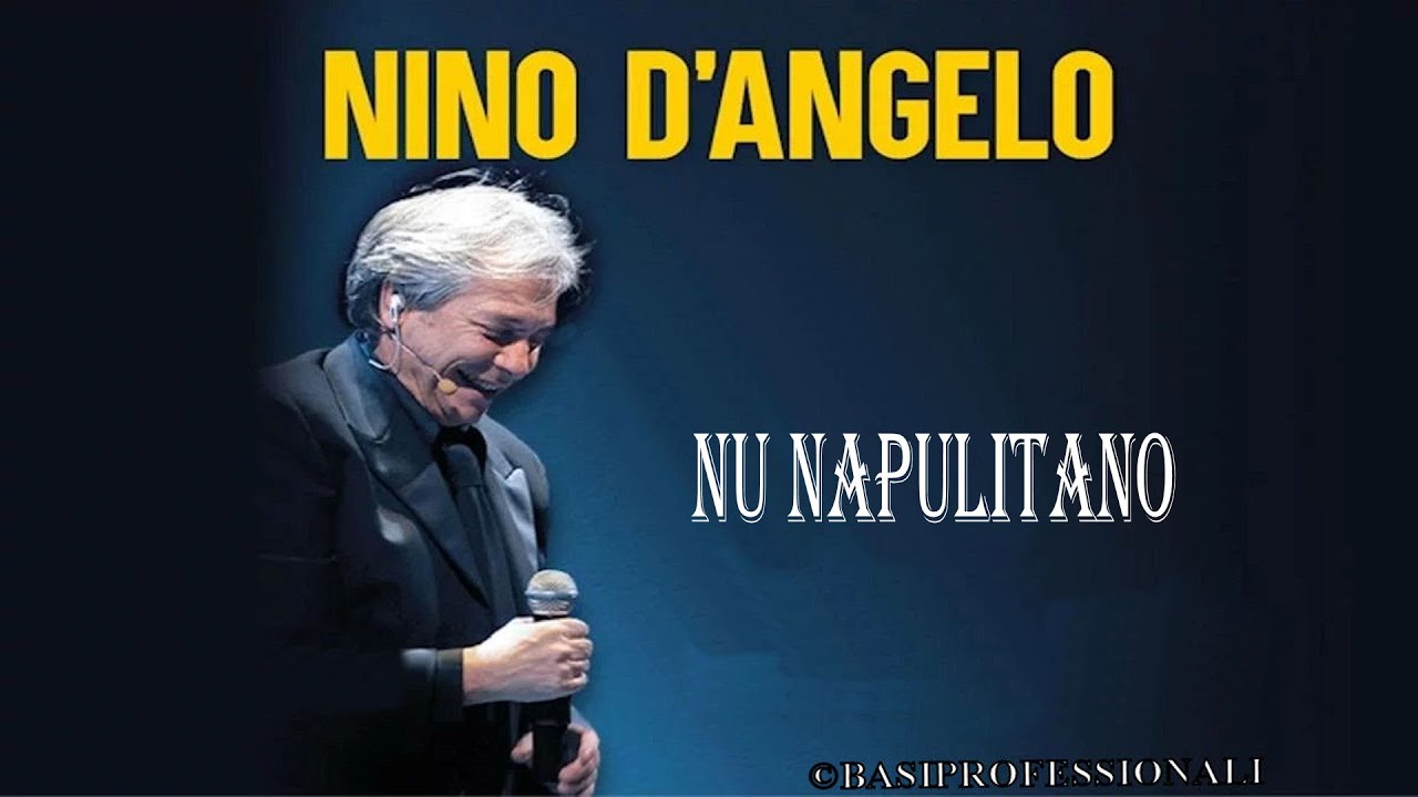 NINO D'ANGELO★NU NAPULITANO★KARAOKE(NEW VERSION)
