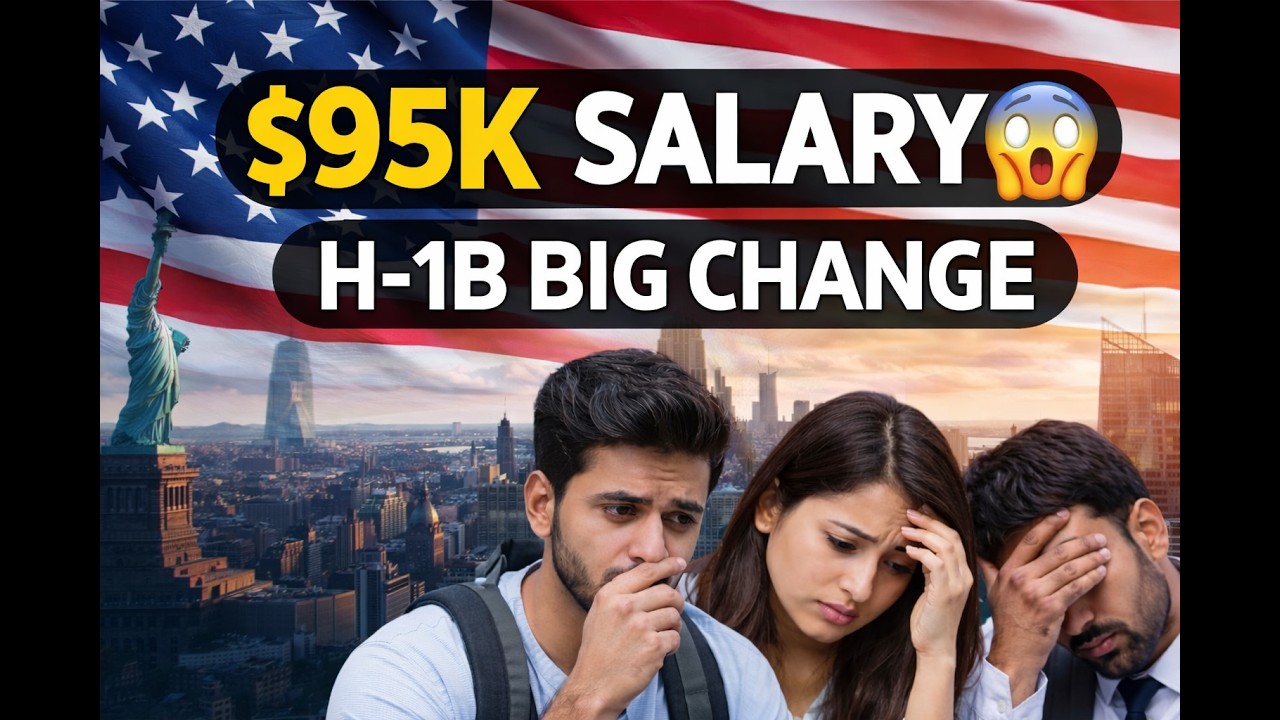 Big Update for H-1B! New Wage Rule Could Raise Salary to $95K | USA Immigration News Telugu