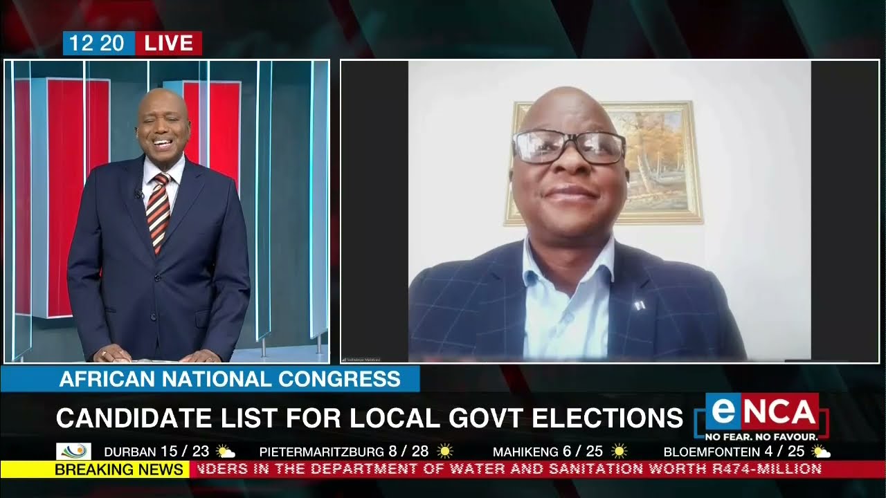 Discussion | ANC candidates list for 2021 Municipal elections