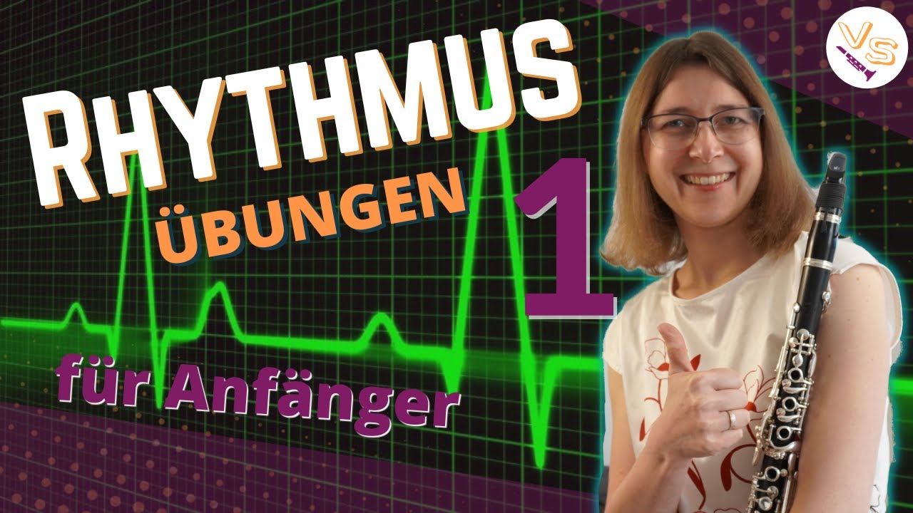 Rhythmus-Übungen Teil 1 für Anfänger | Online Klarinette Lernen