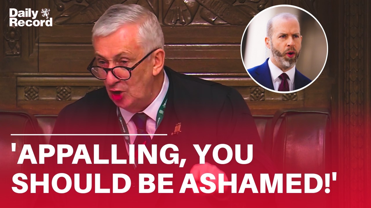 Sir Lindsay Hoyle RAGES at ministers who 'PRETENDED TO BE ILL' in 'unacceptable' protest