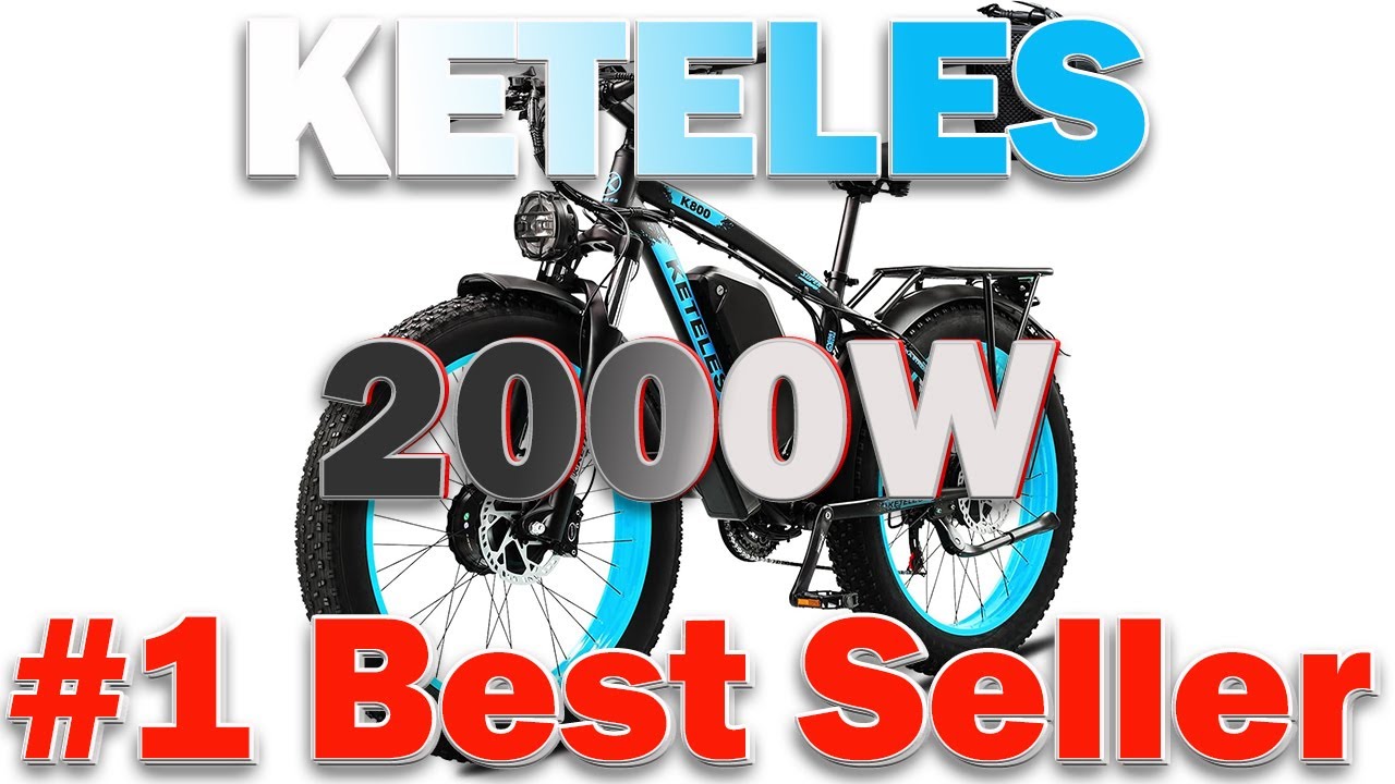 KETELES 2000W Electric Bike Fat Tire AWD Electric Bike Cruise Ebike For Adults