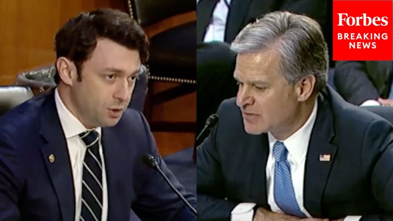 Jon Ossoff Asks Wray If The FBI Will Commit To Continue Protecting Children From Online Abuse