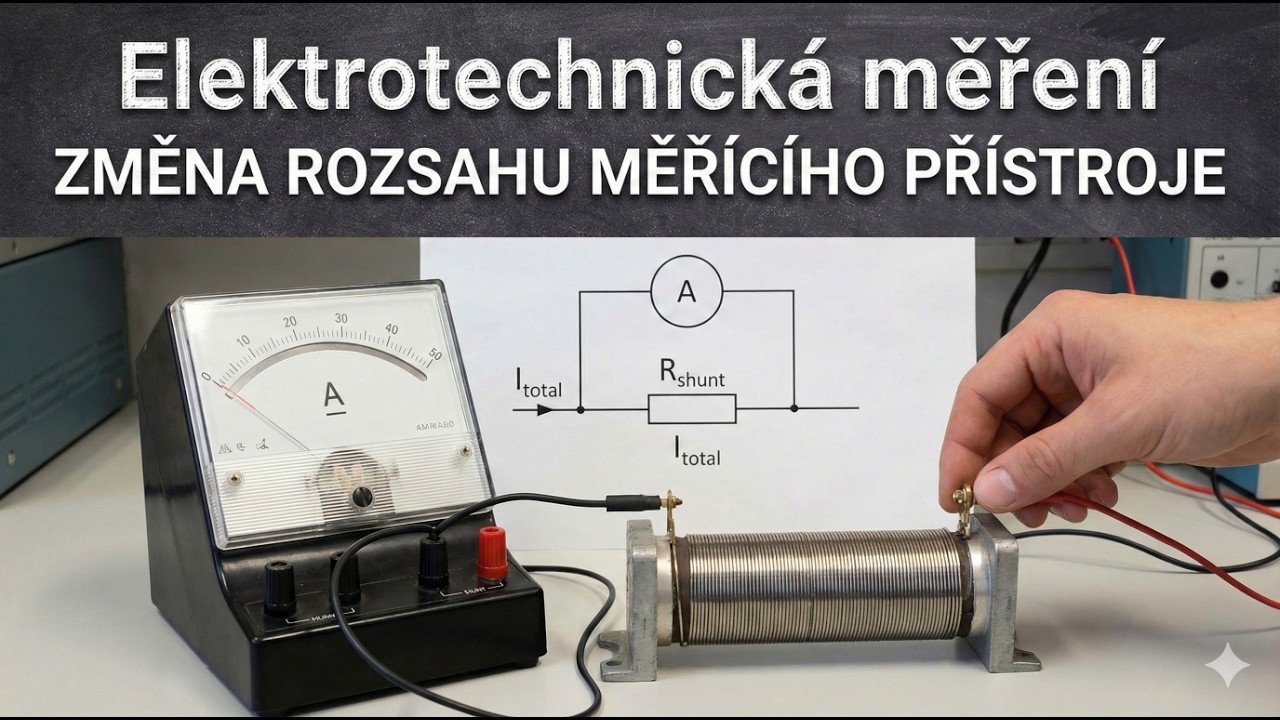 | Elektrotechnická měření | ZMĚNA ROZSAHU MĚŘÍCÍHO PŘÍSTROJE |