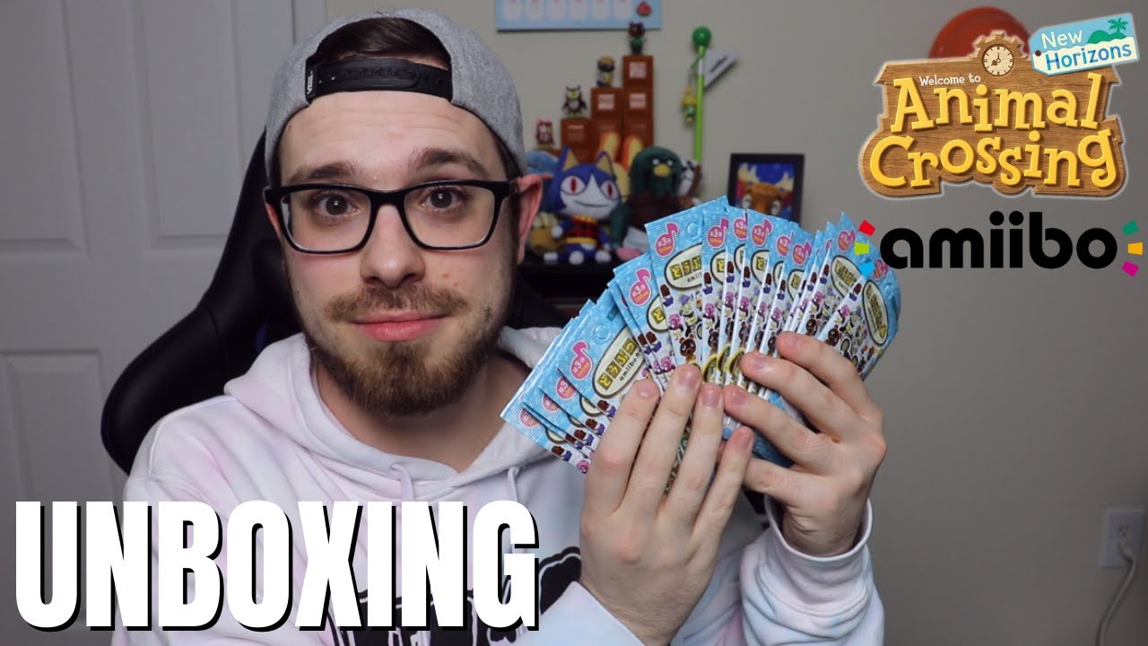 Let's Open 15 Animal Crossing AMIIBO CARD PACKS! | UNBOXING