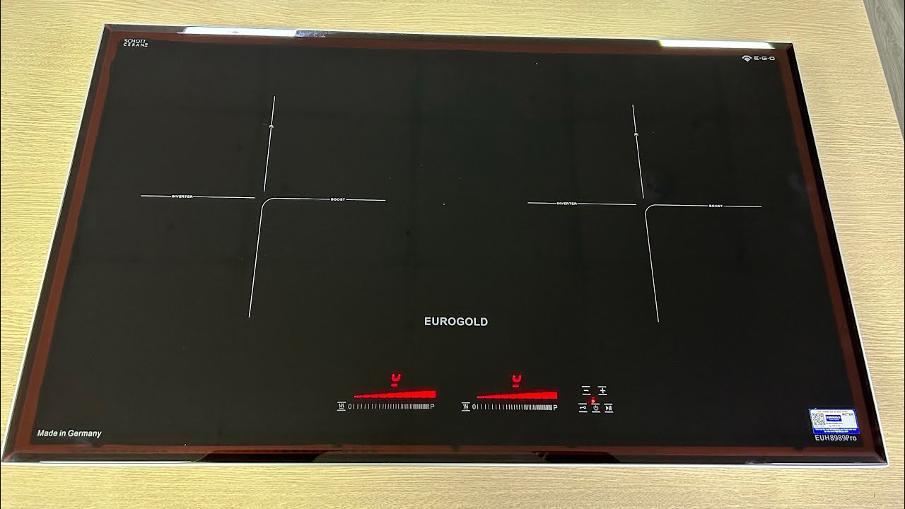 Bếp từ 2 vùng nấu euh8989pro nhập Đức
