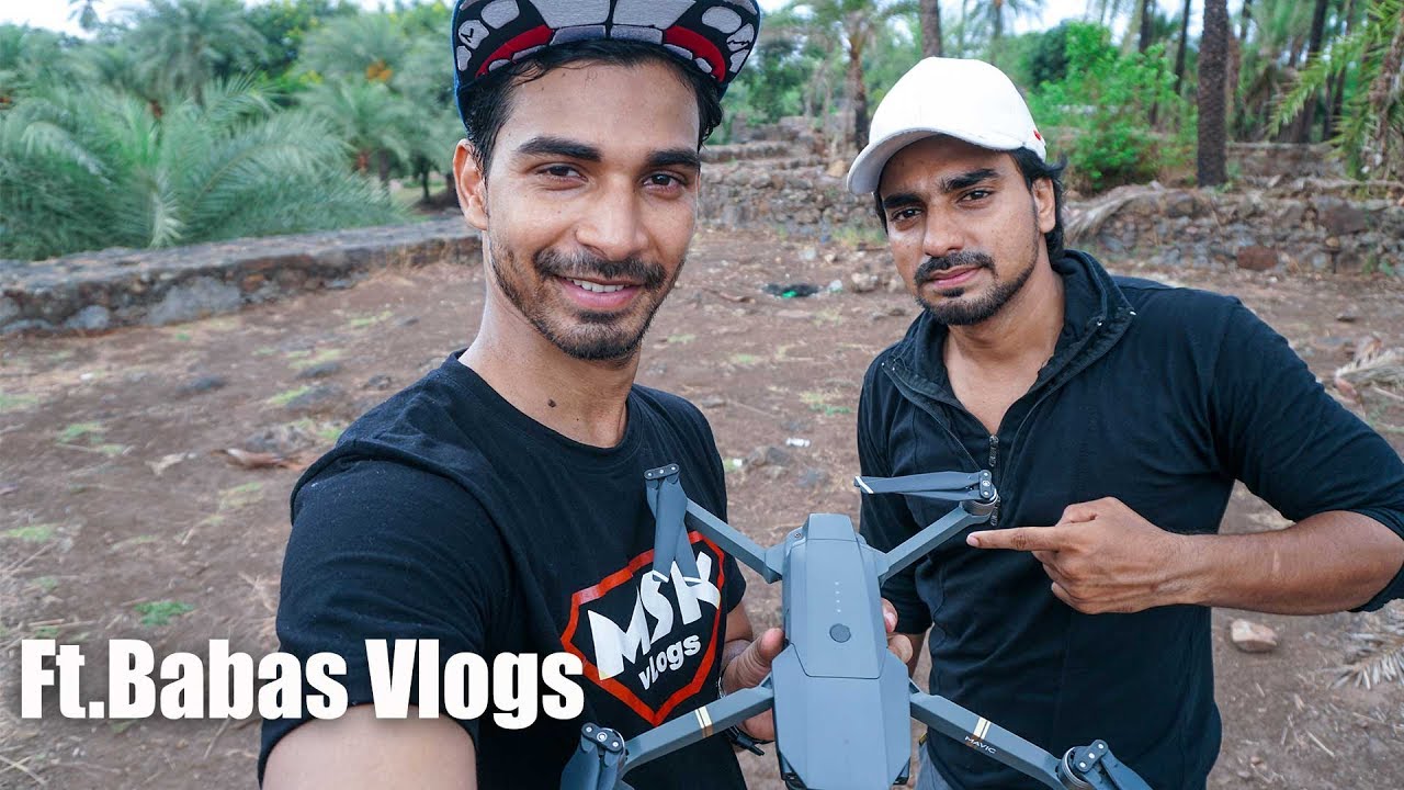 Drone Shots | Vasai Fort | Ft. Babas Vlogs | DJI Mavic Pro