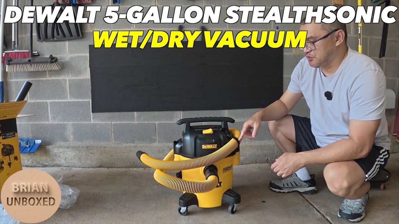 DEWALT Shop Vacuum 5-Gallon Stealthsonic - Review