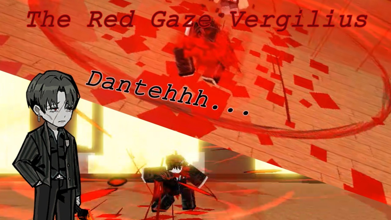 The Red Gaze Vergilius moveset | Jujutsu Shenanigans skill builder
