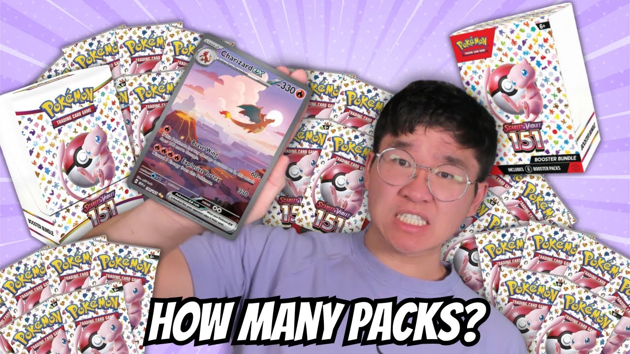 Opening Pokémon 151 Packs Until I Pull A Special Illustration Rare!