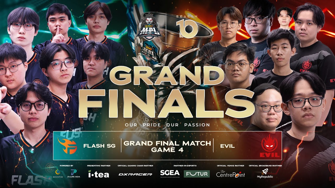 MPL SG S10 - GRAND FINALS - FLASH SG VS EVIL - GAME 4