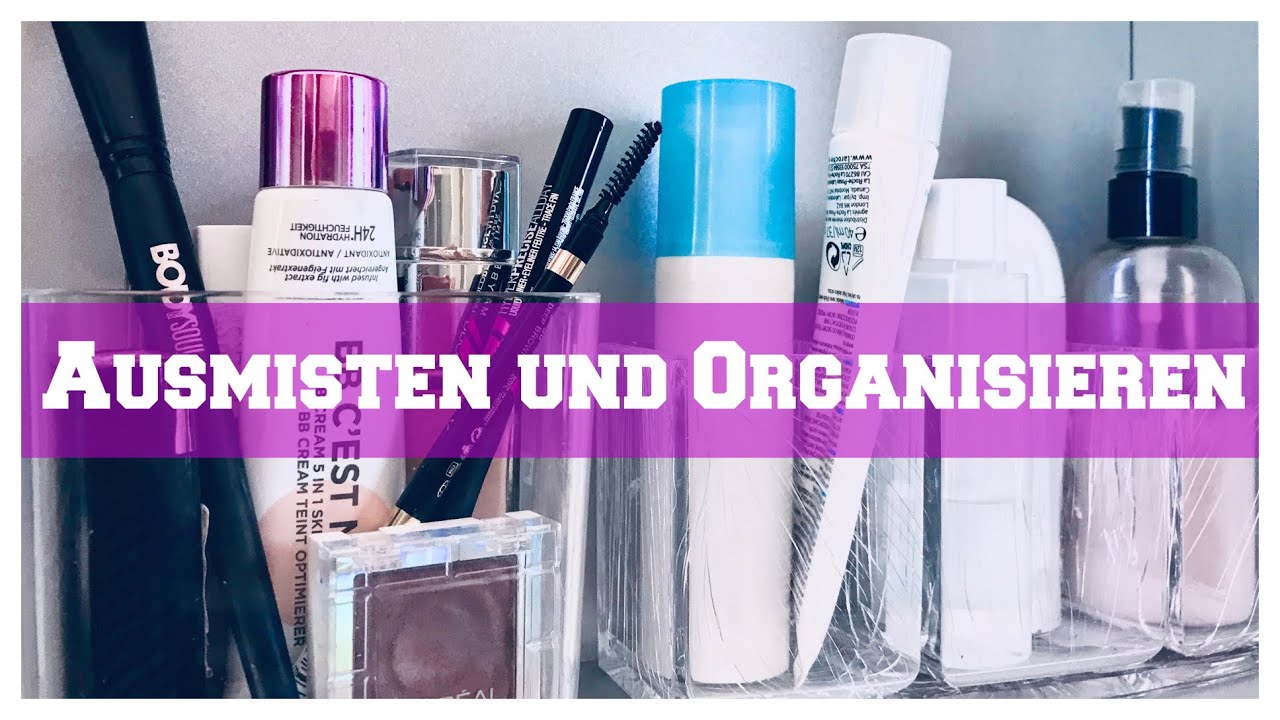 Ausmisten + Organisieren im Badezimmer 🤍 Minimalismus im Bad - Declutter with me