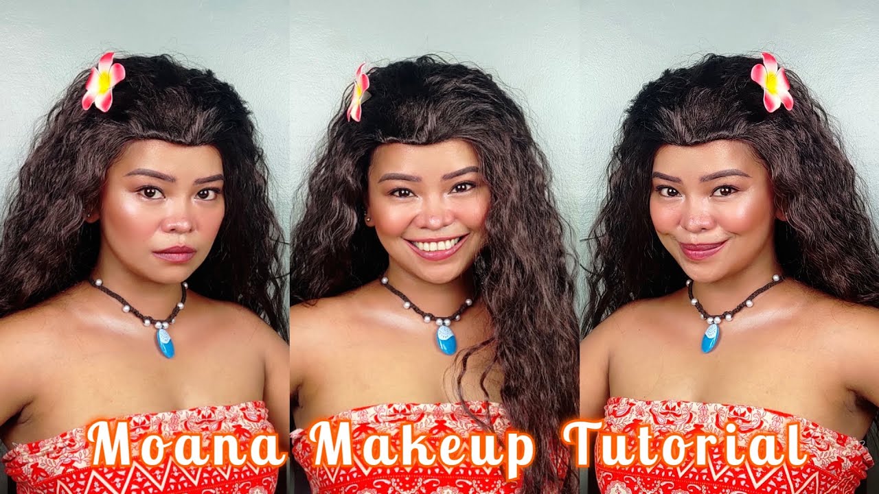 Moana - Halloween DIY Costume/ Makeup Tutorial