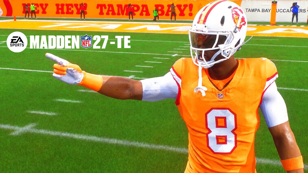 Madden 27 Superstar: атлетичный блокирующий тайт-энд совершает эффектные приёмы в НФЛ!