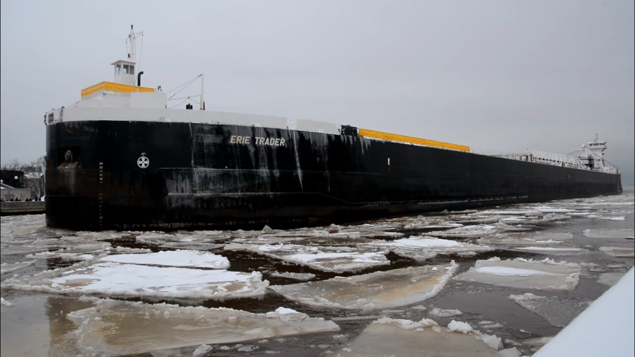 ERIE TRADER Icy Arrival