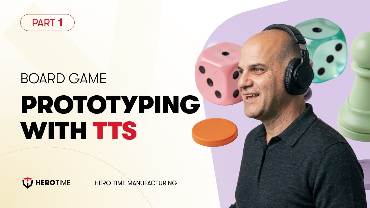 How to digital prototype with Tabletop Simulator nr1