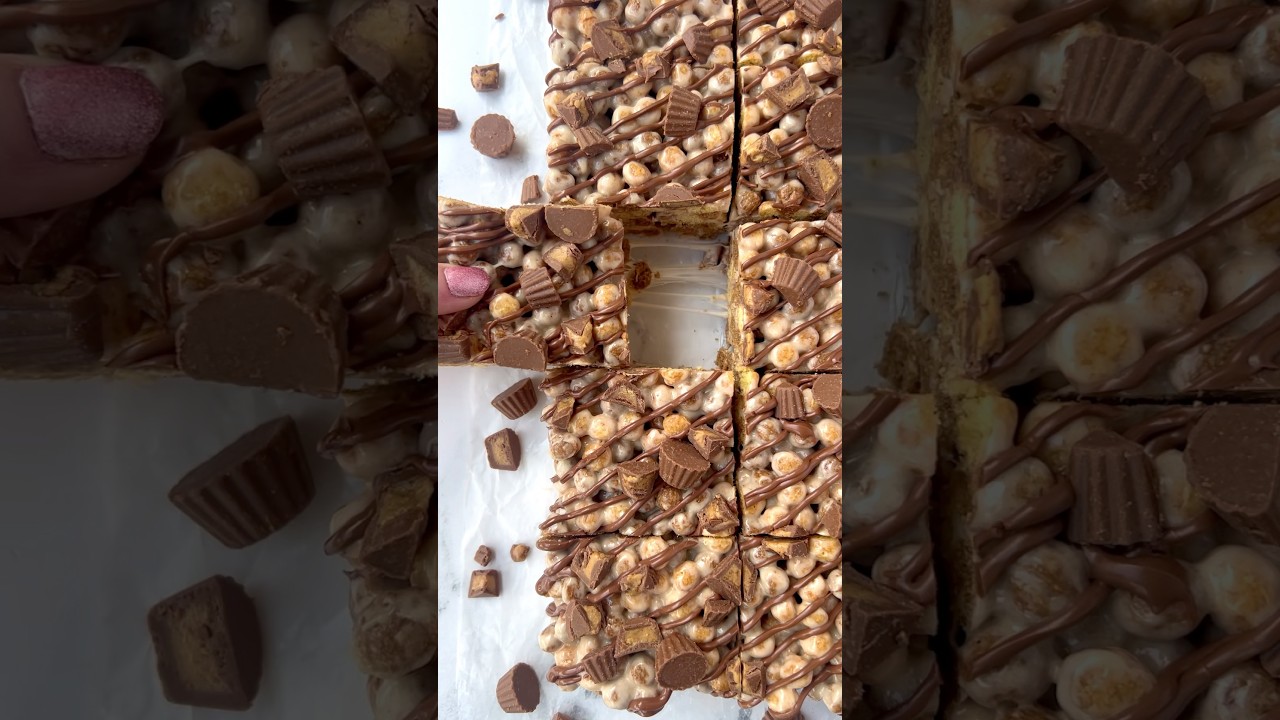 Reese&rsquo;s Puff Marshmallow Treats Recipe