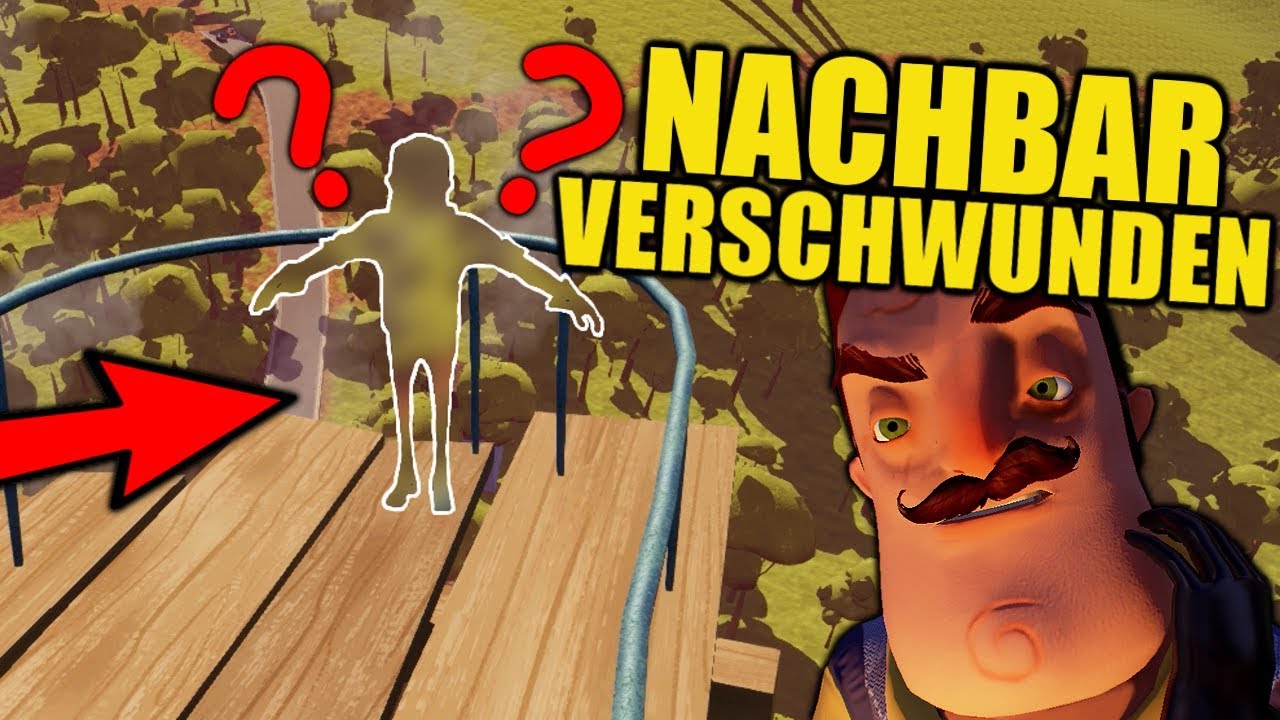 Der Nachbar ist VERSCHWUNDEN | Hello Neighbour BETA 1 UPDATE | [Deutsch/German]