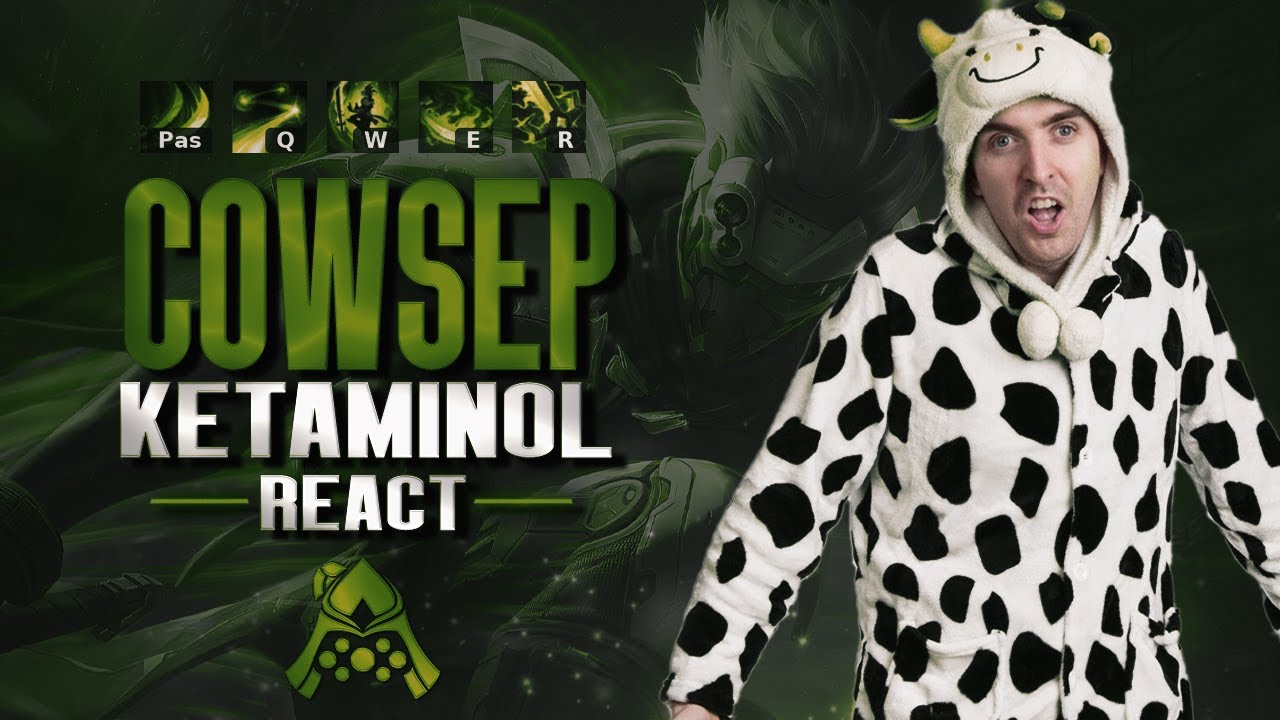 REACT LA COWSEP MASTER YI PENTAKILL !!!