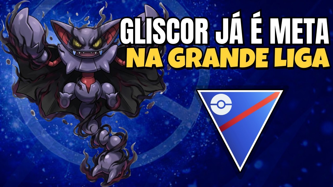 GLISCOR JÁ ENTRA COM TUDO NO META!!! | Pokémon GO Battle League