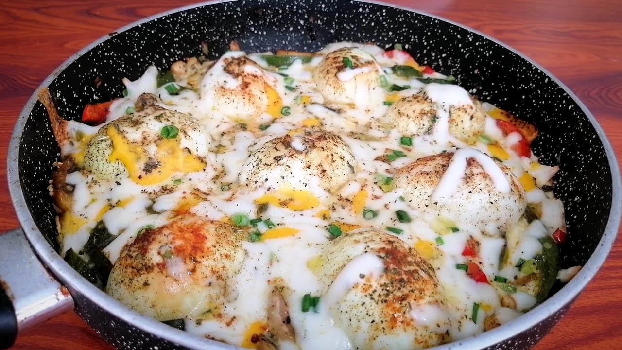 I Have Never Eaten Such Delicious Eggs! Easy To Make And Incredibly Delicious!