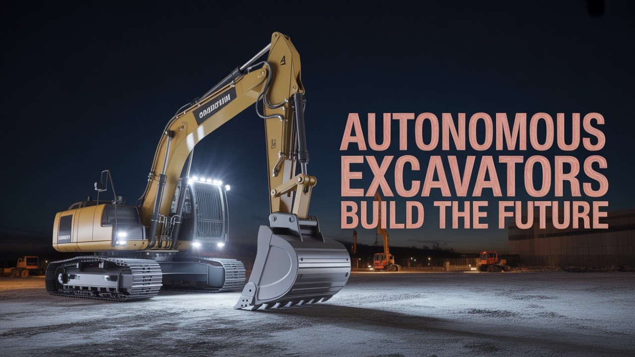 Autonomous Excavators Transform Construction Industry 2025