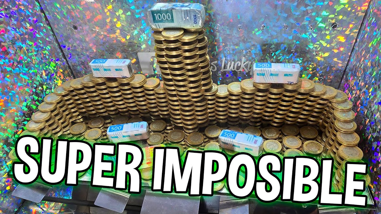NO PUEDO CREERLO! Esta torre era de las más dificiles de tumbar de la coinpusher #maquinitas #viral