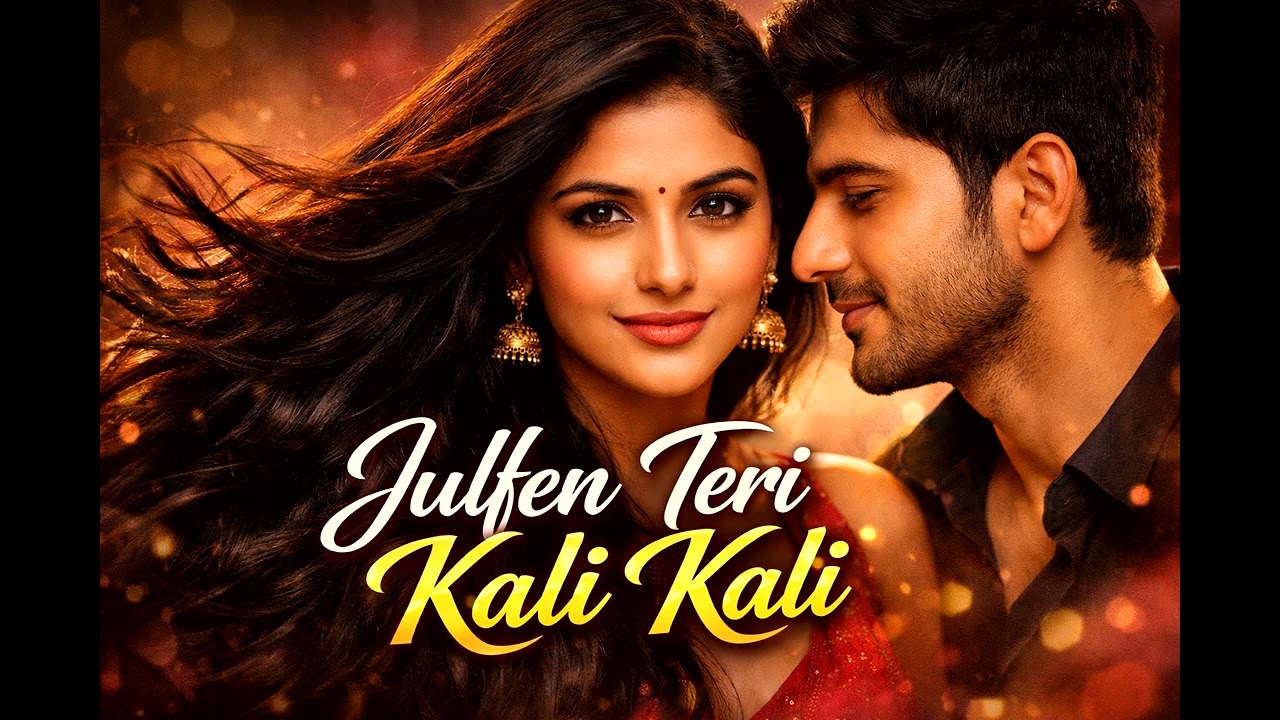 जुल्फें तेरी काली काली ll Hind Bollywood ll Romantic Hindi Song ll Latest song ll 90 Love song Hindi