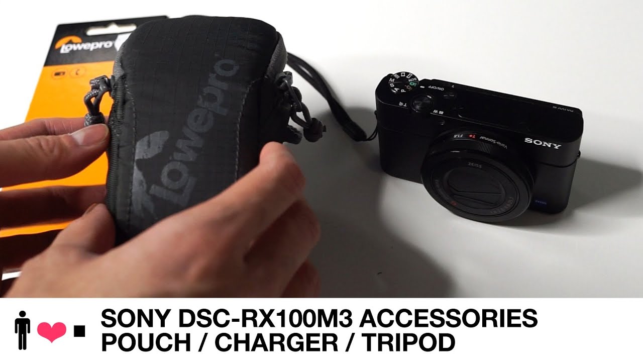 Sony RX100M3 / RX100 III Accessories: Bag / tripod / charger / screen protector