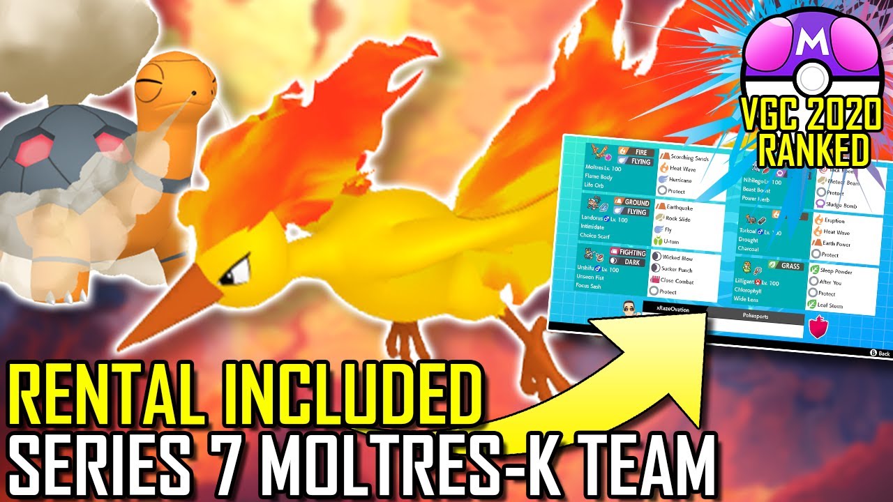 SERIES 7 MOLTRES TEAM | VGC 2021 | Pok&eacute;mon Sword & Shield - Pok&eacute;sports