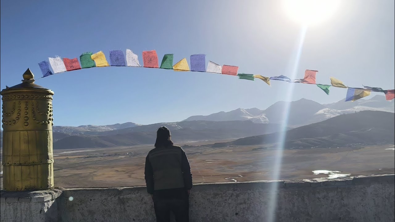 “No car. No plan. Just faith and footsteps to the monastery.”ཚེས་བཅུ་#monasteryvibes#explore#walking