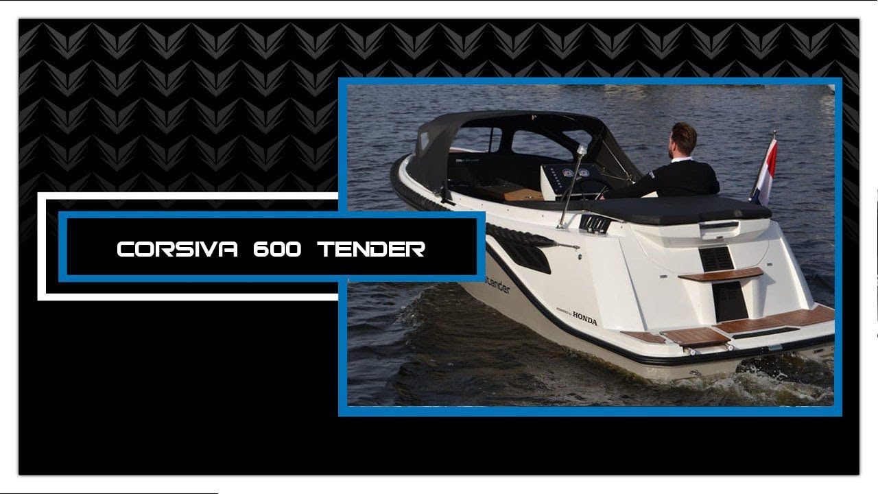Sloep en tender videoblog #316 Corsiva 600 tender (outboard)
