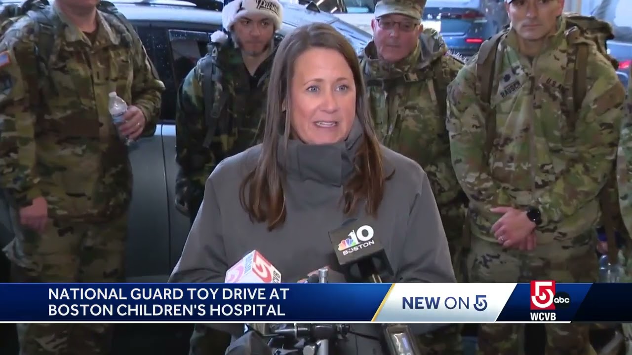 Mass. National Guard's $10K gift boosts hospital holiday joy