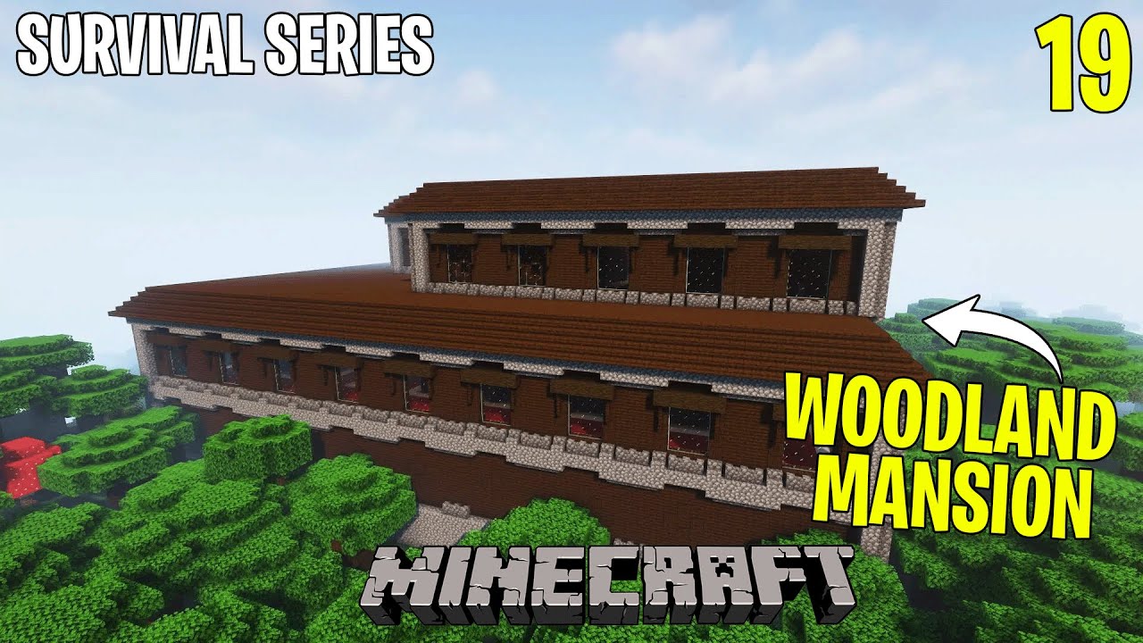 Burning Down the Woodland Mansion in Minecraft Survival! Ep. 19
