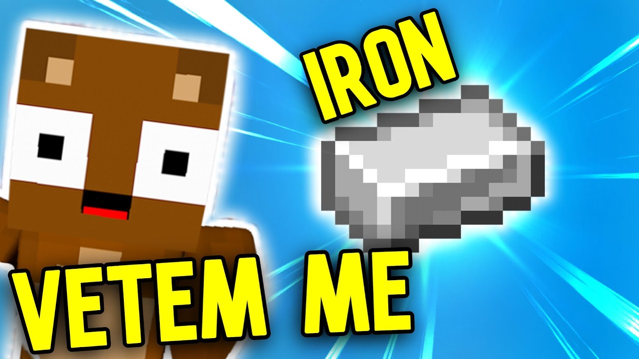 Bedwars vetem me iron - Minecraft Shqip