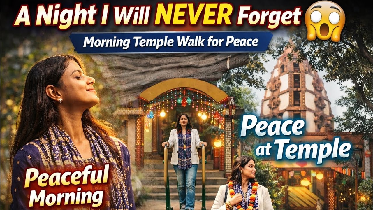 “A Night I Will NEVER Forget 😱| Morning Temple Walk for Peace”#dailyvlog#fyp#motivation#studentlife 