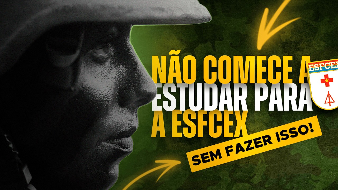 Como eu estudaria para a ESFCEx se quisesse ser aprovado! | Carreira de Tenente