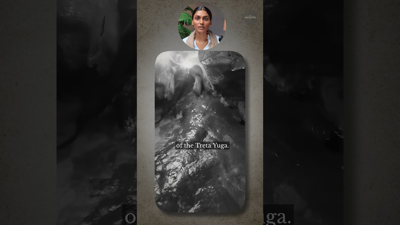 😱🔥🕉️MYSTERIOUS CAVE #patalbhuvaneshwar #shiv #ganesh #sheshnaag #hindishorts #trendingshorts #viral
