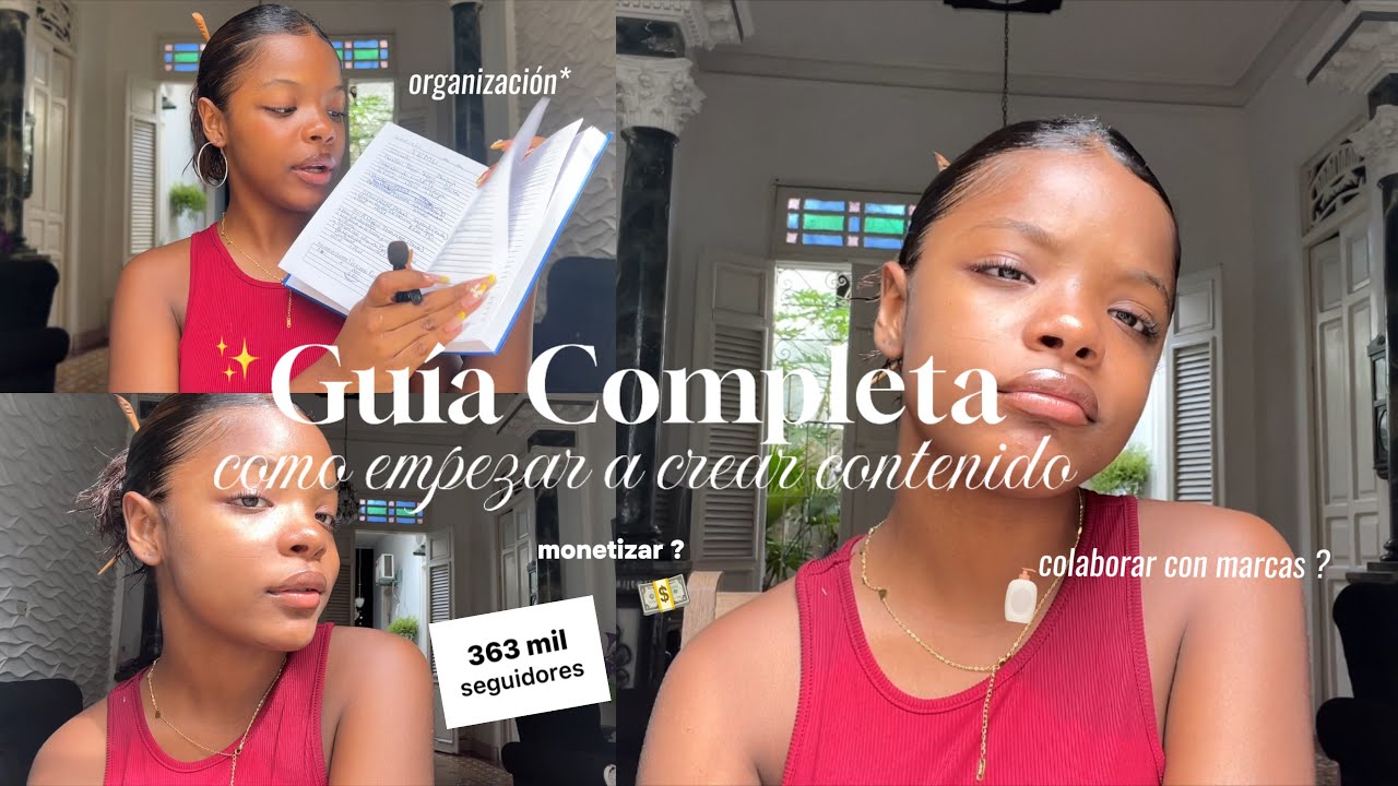 &iquest;C&oacute;mo comenzar a crear contenido?📹✨( Gu&iacute;a completa)