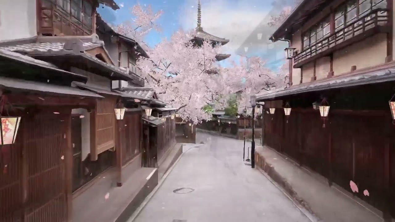 京都VR「清水寺参道」編 - 桜バージョン